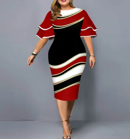 Elegant Dress Plus Size