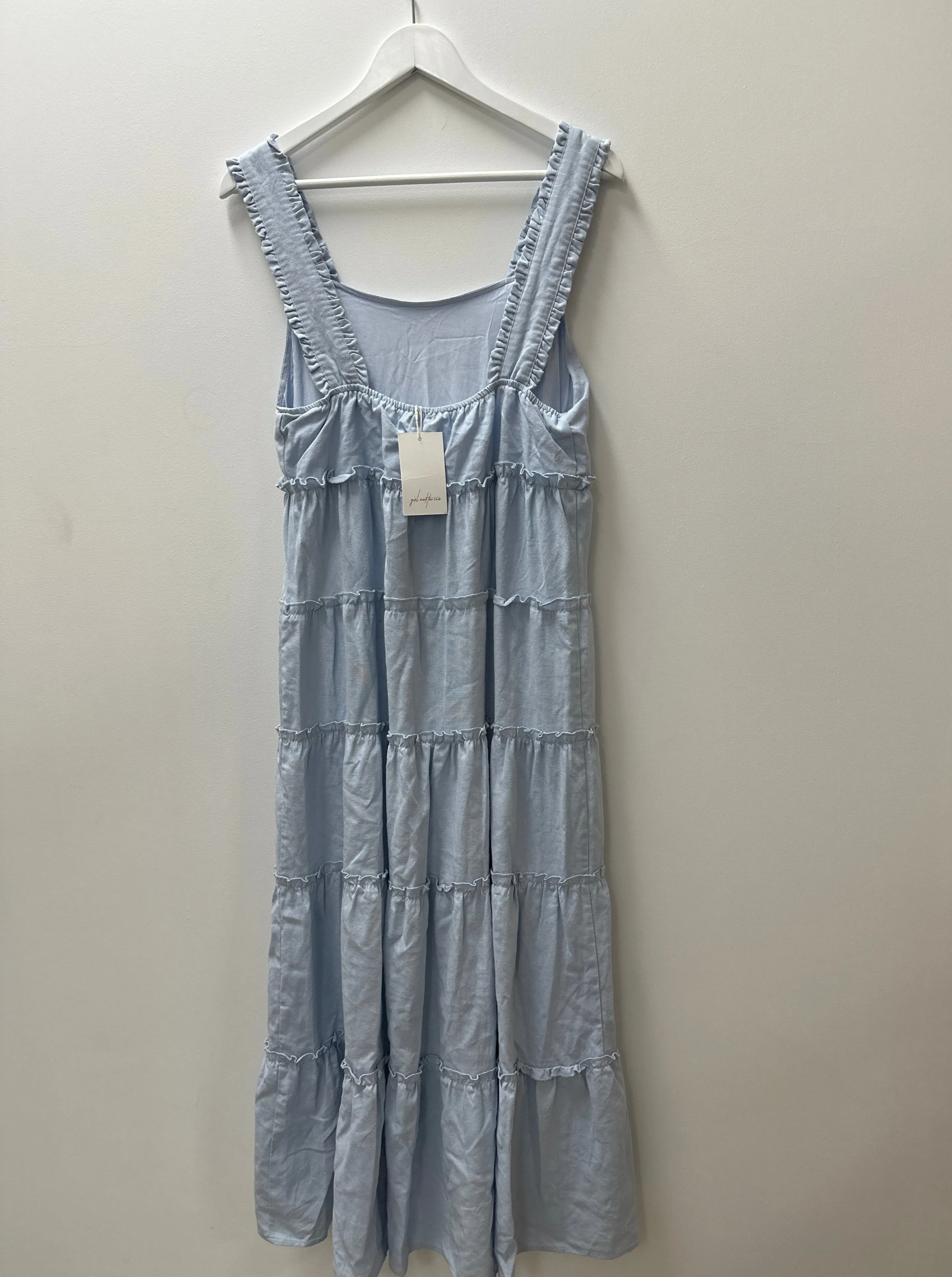 Emery Maxi Dress in Blue