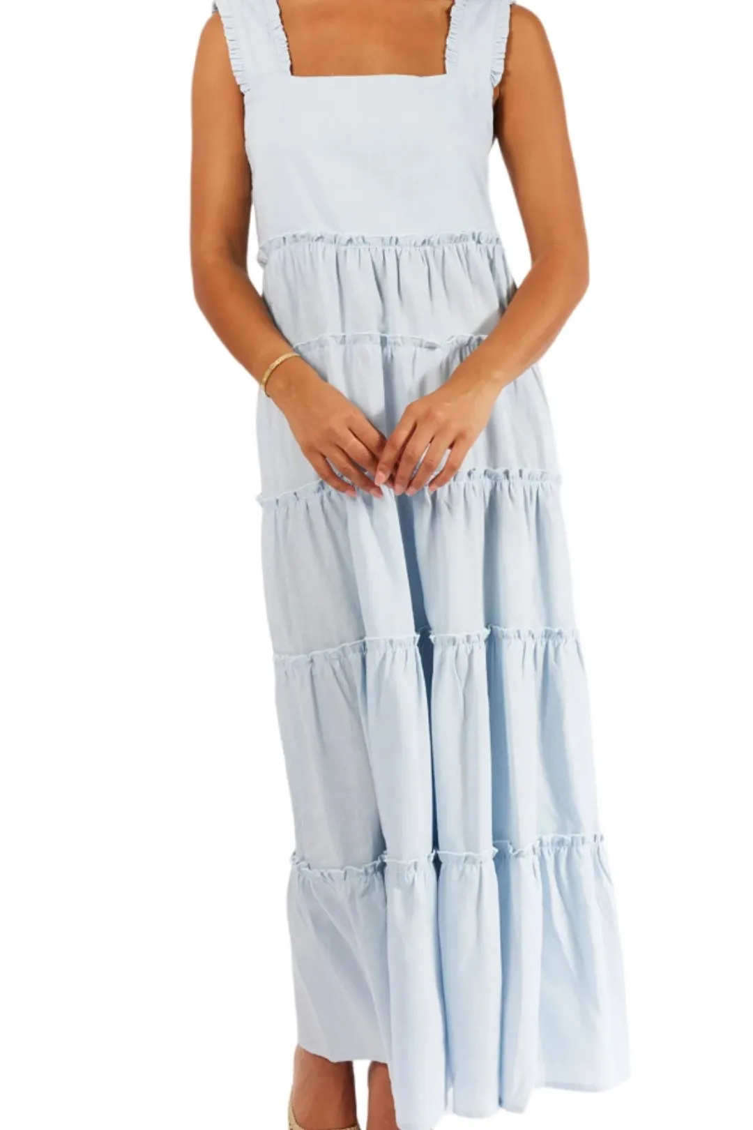 Emery Maxi Dress in Blue