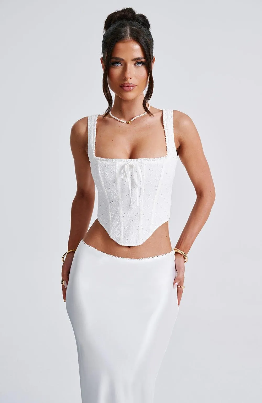 Emory Corset - Ivory