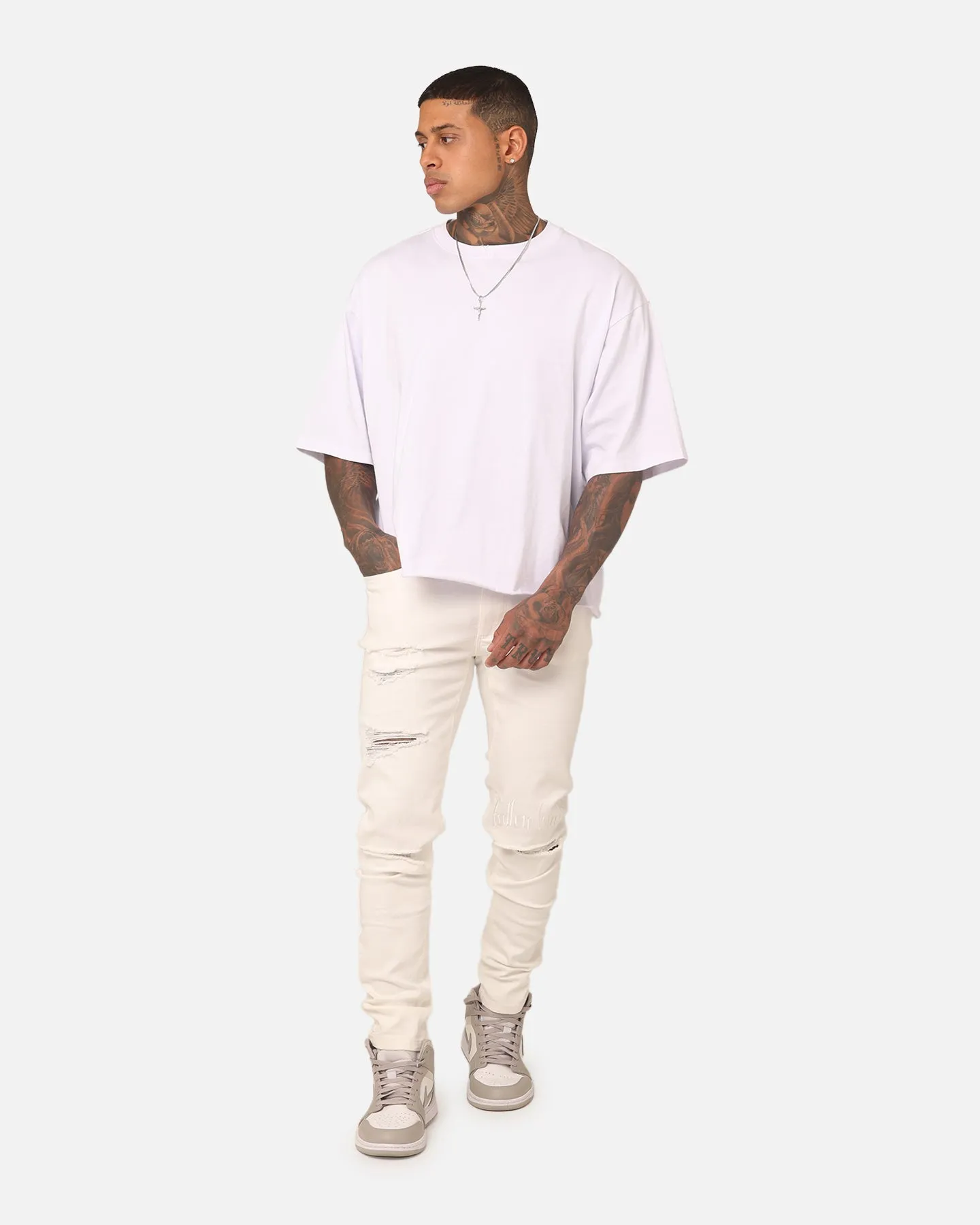 Fallen Breed Fallen Jeans White/White