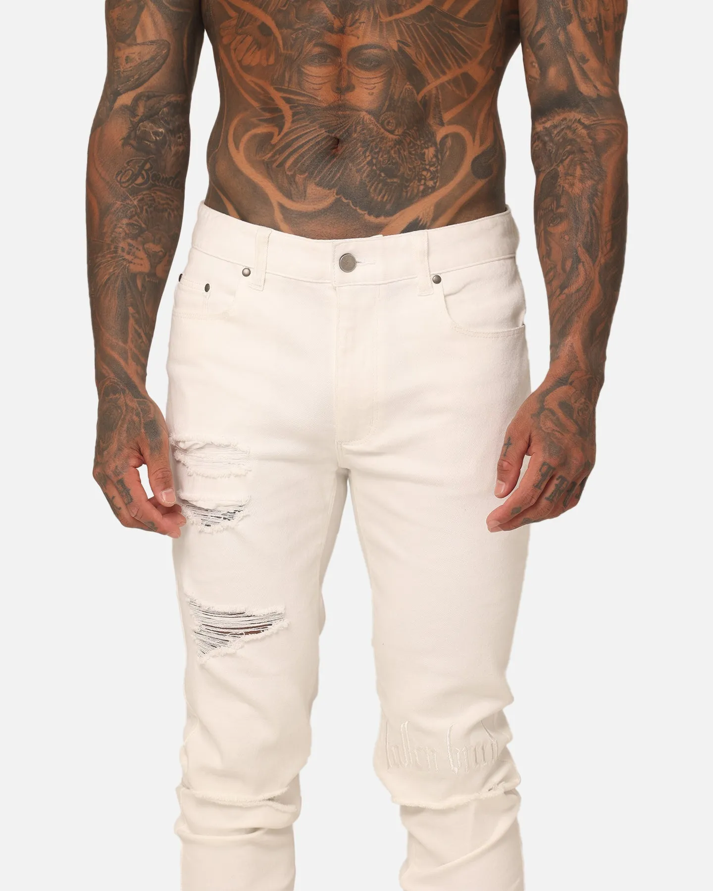 Fallen Breed Fallen Jeans White/White