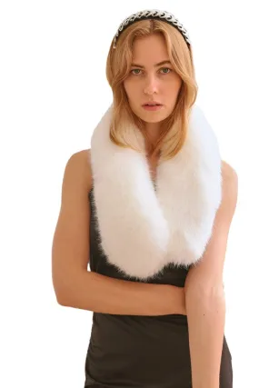 Faux Fur Short Collar Scarf