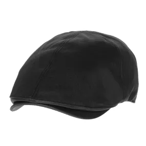 Faux Leather Newsboy Hat Flat Cap SL3039