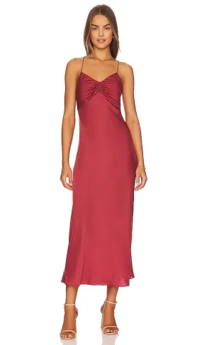 Favorite Daughter Envy Slip Dress in Burgundy