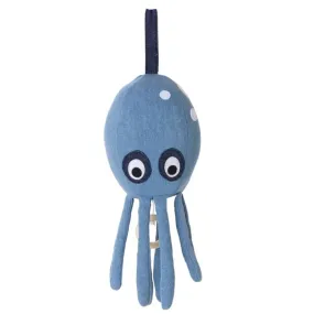 Ferm Living Octopus Music Mobile Denim