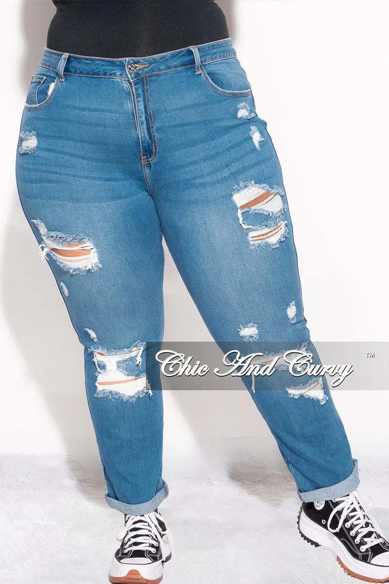 Final Sale Plus Size Denim Jeans