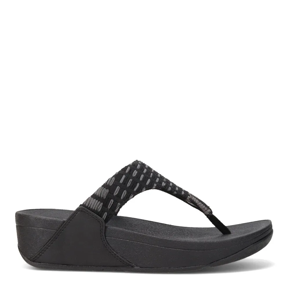 FitFlop Women's Lulu Art Denim Black