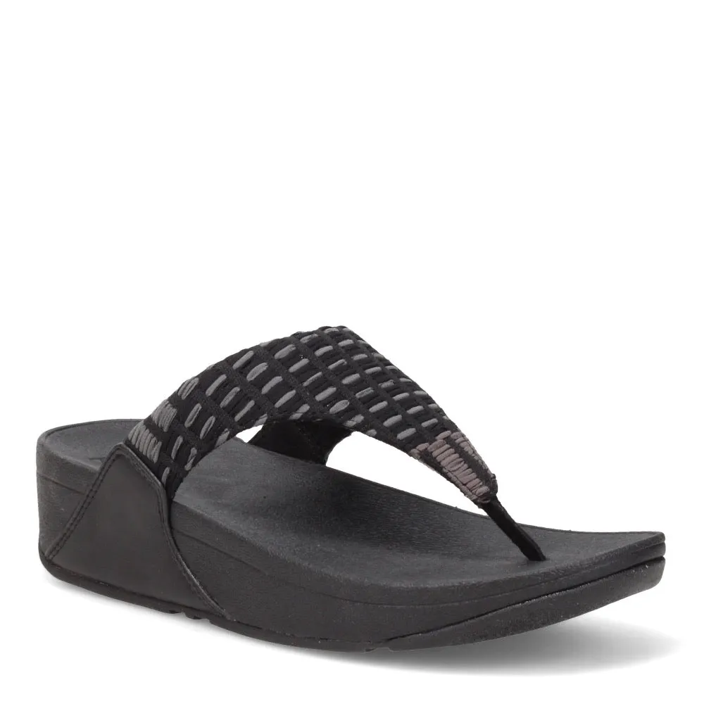 FitFlop Women's Lulu Art Denim Black