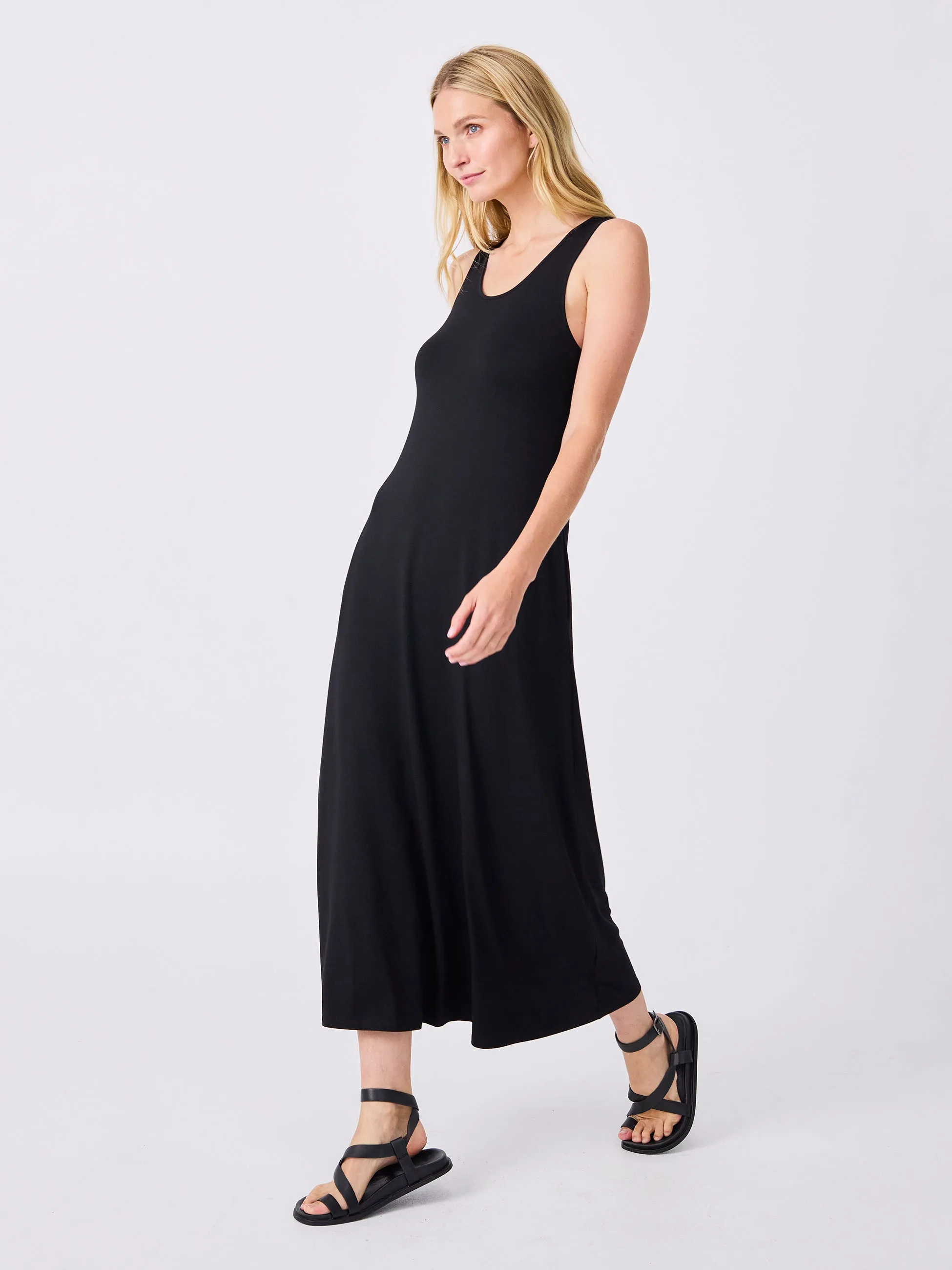 Flow Maxi Dress - Black