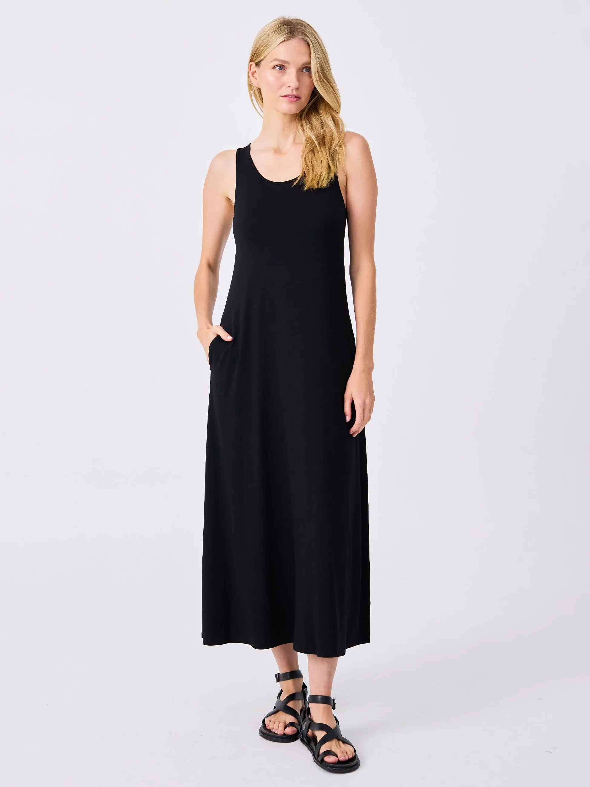 Flow Maxi Dress - Black