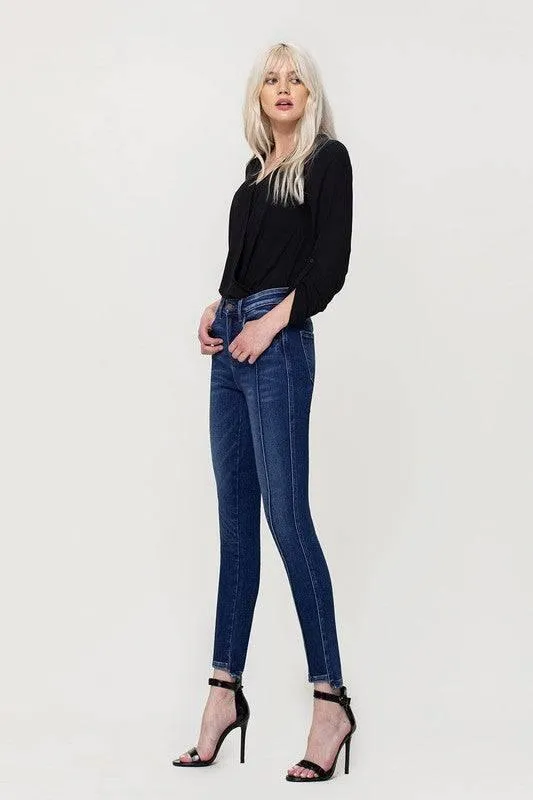 Flying monkey high rise ankle skinny