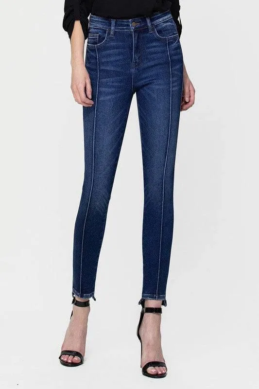 Flying monkey high rise ankle skinny