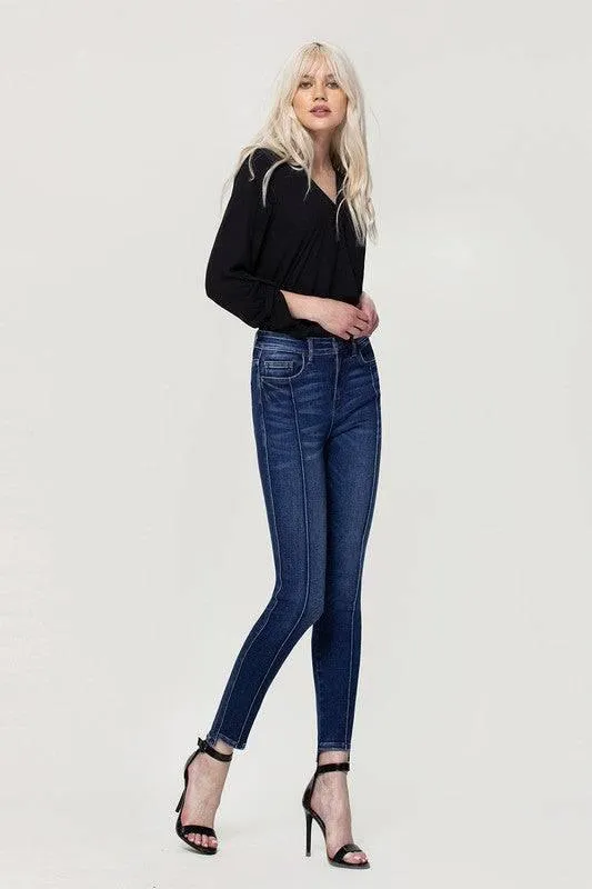 Flying monkey high rise ankle skinny