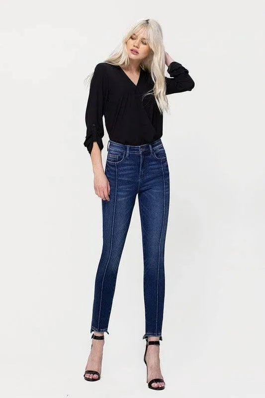 Flying monkey high rise ankle skinny