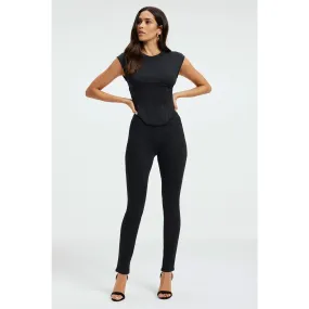 GA Power On Stretch Black Skinny Jeans