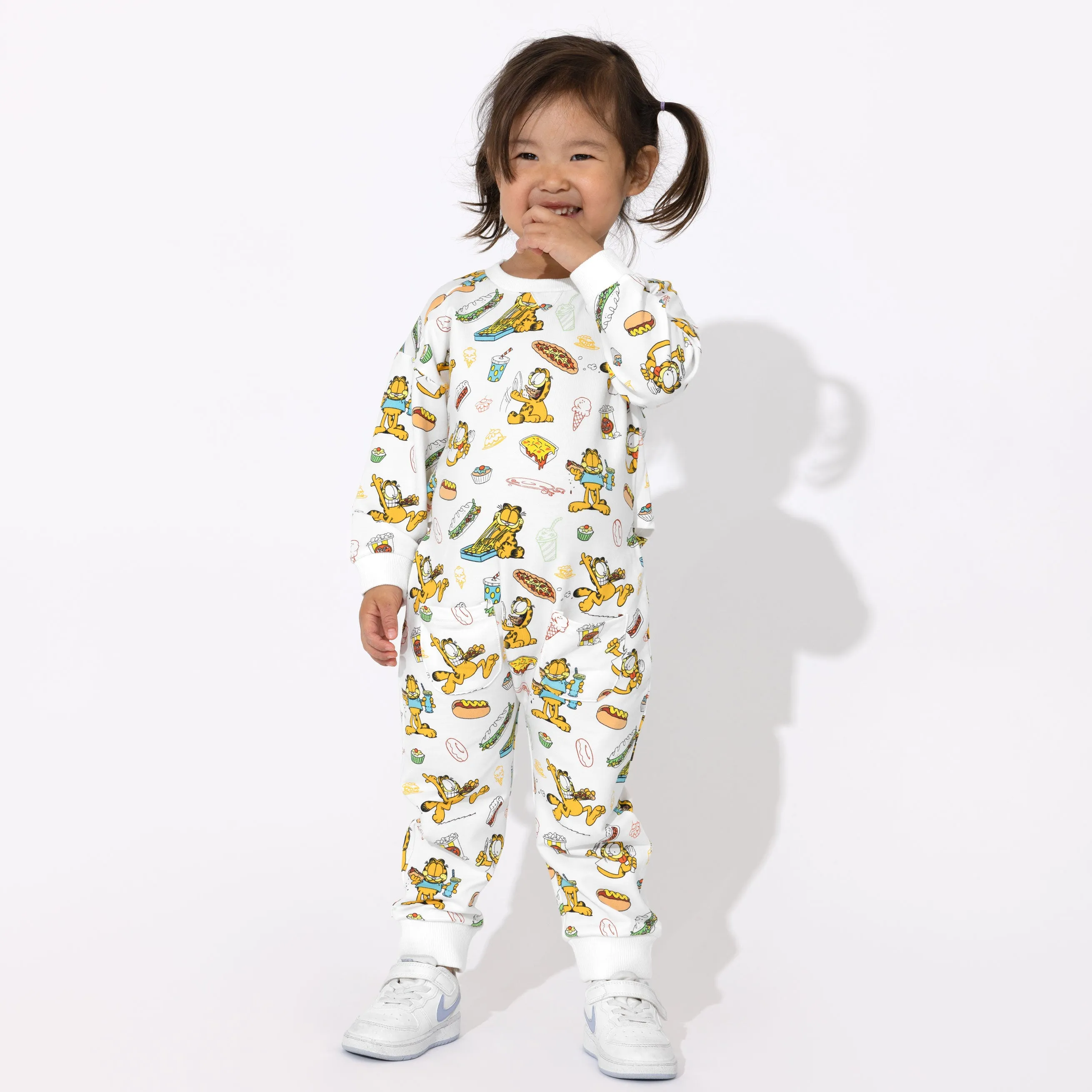 Garfield: Snack Attack Bamboo Terry Daywear Romper