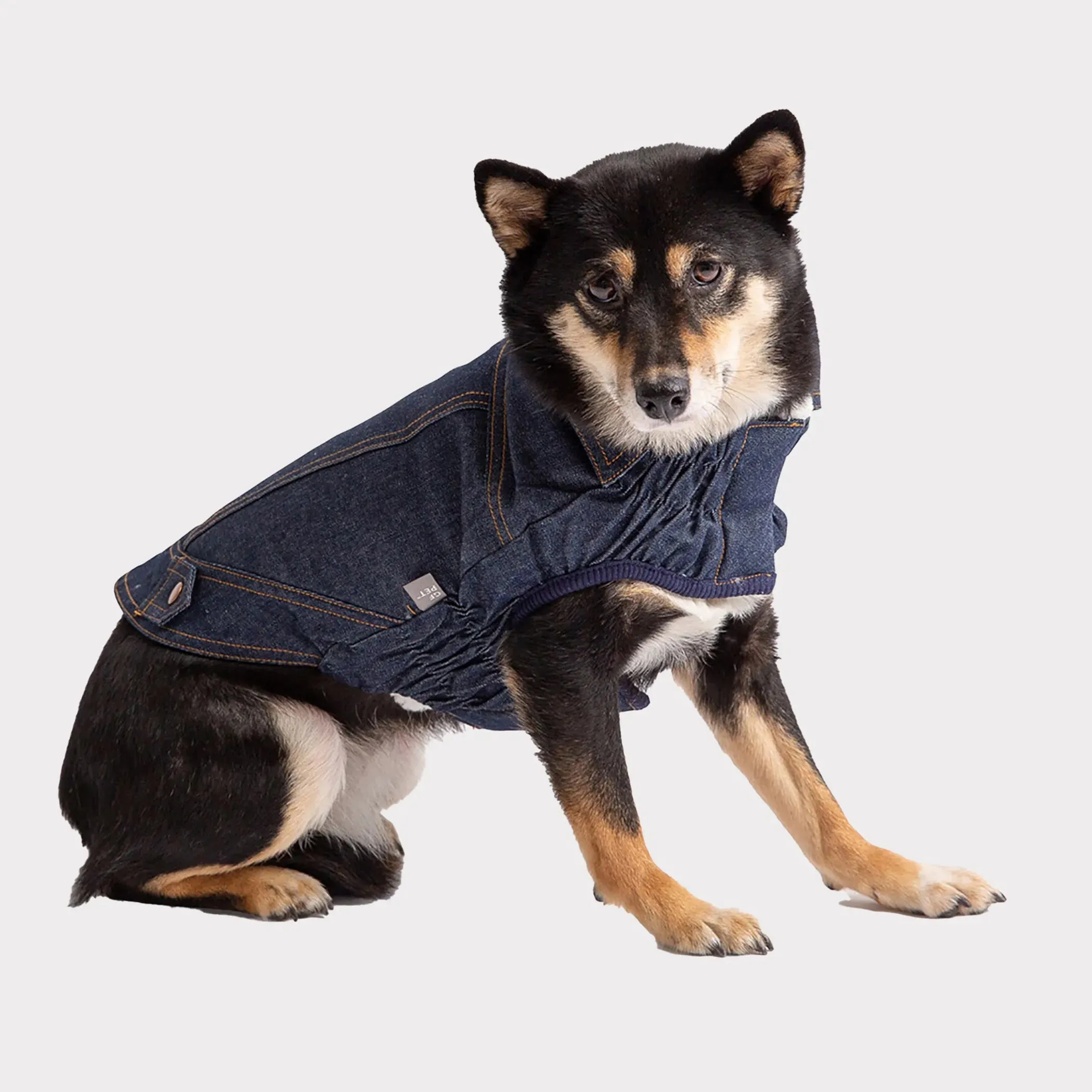 GF Pet Elasto-Fit Denim Dog Jacket