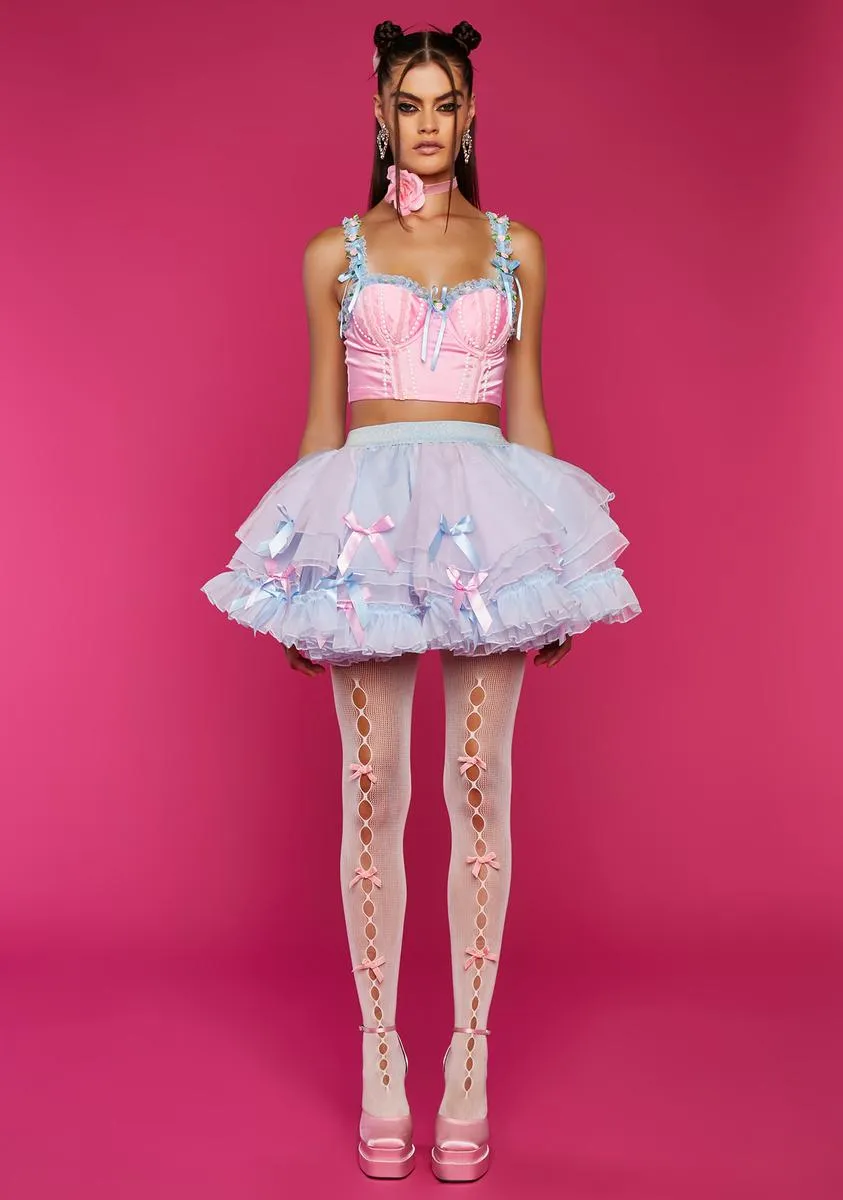 Goin' On Tour Organza Skirt