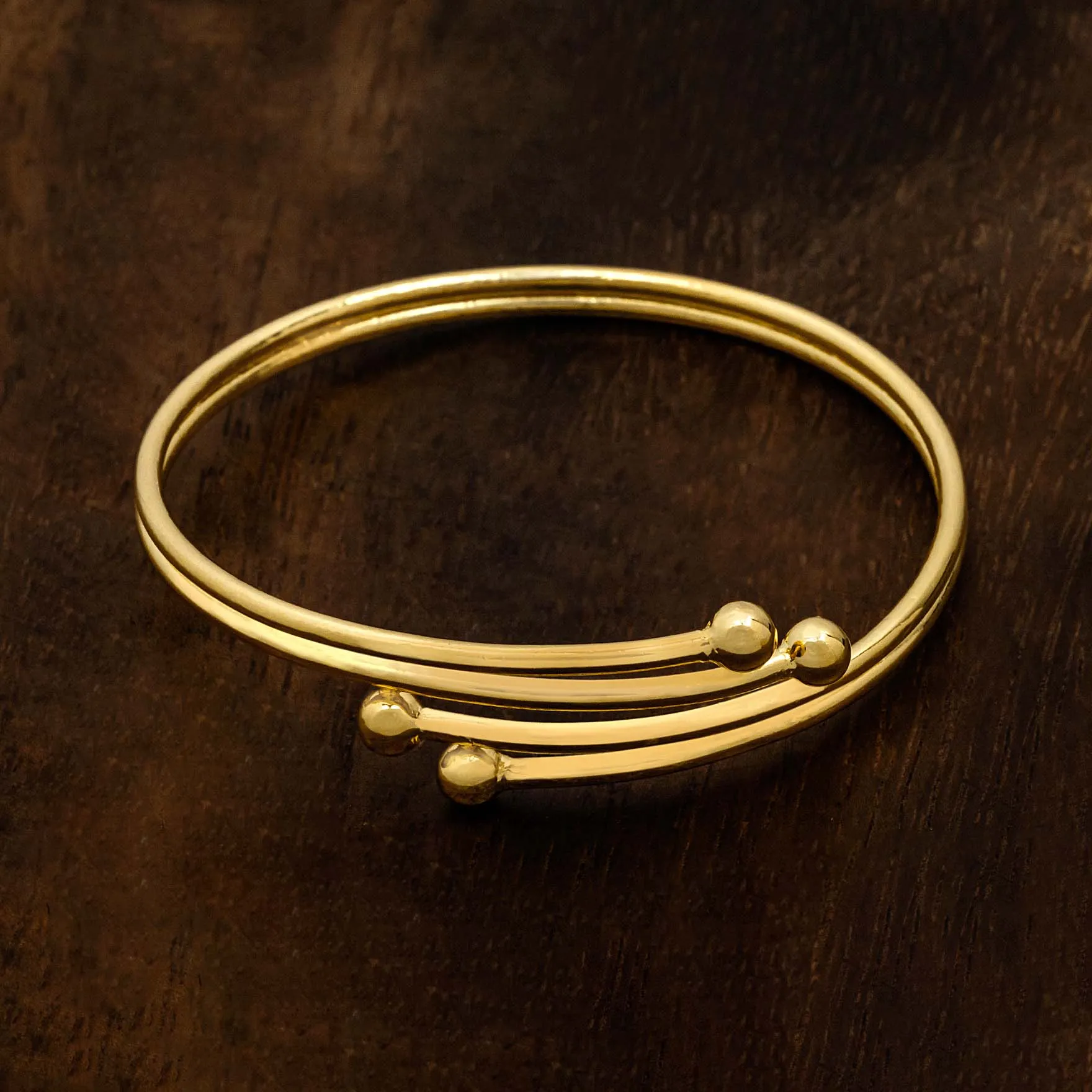 Gold Bangle PGB84-23-052