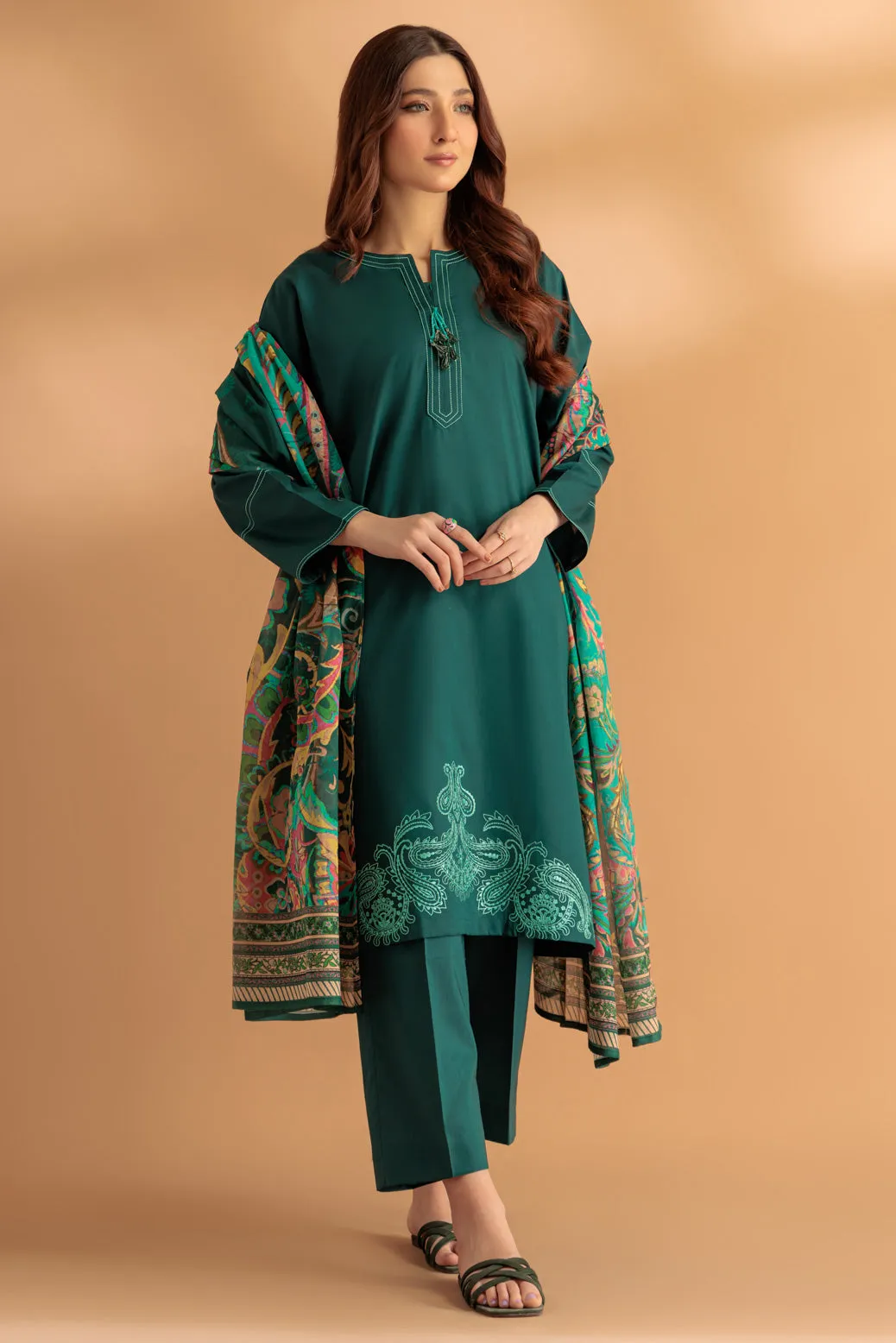 GREEN-CAMBRIC-3 PIECE (SS2243P51)