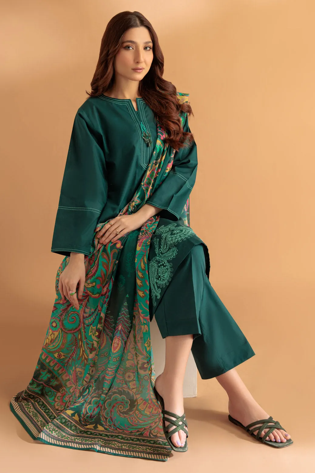 GREEN-CAMBRIC-3 PIECE (SS2243P51)