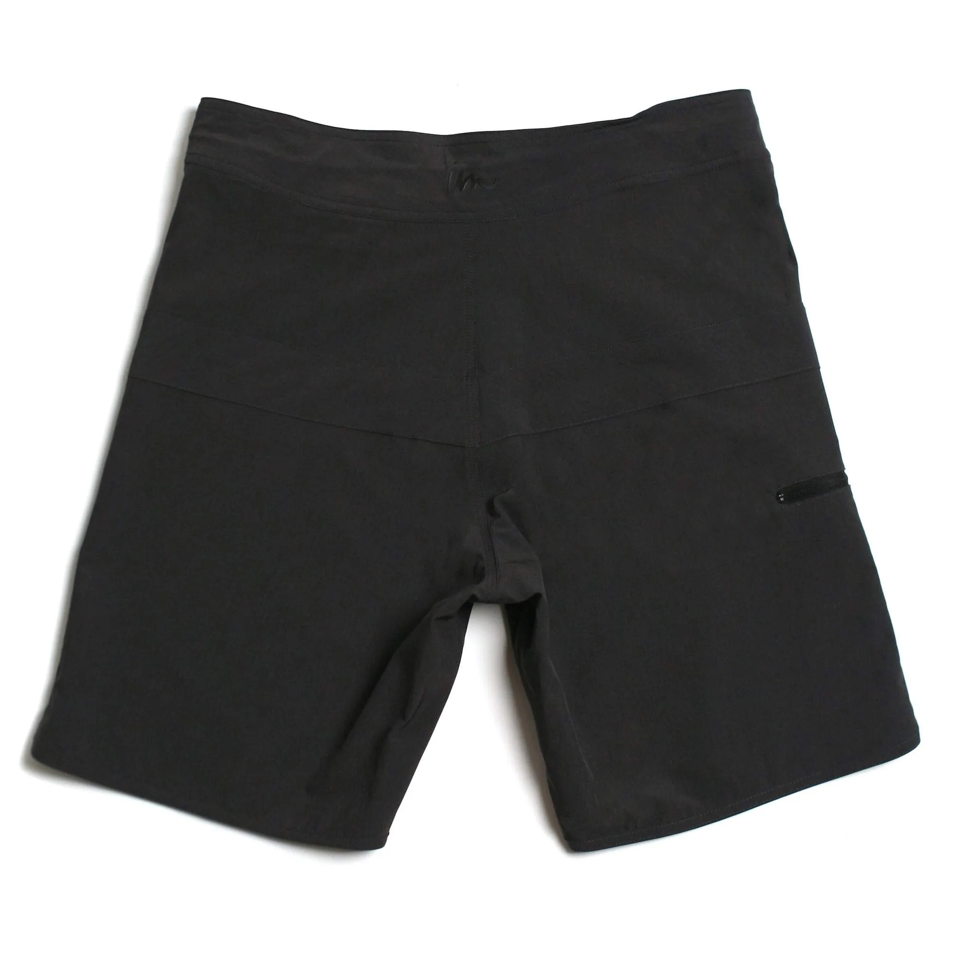 Hayworth Minimalist Boardshort Double Black