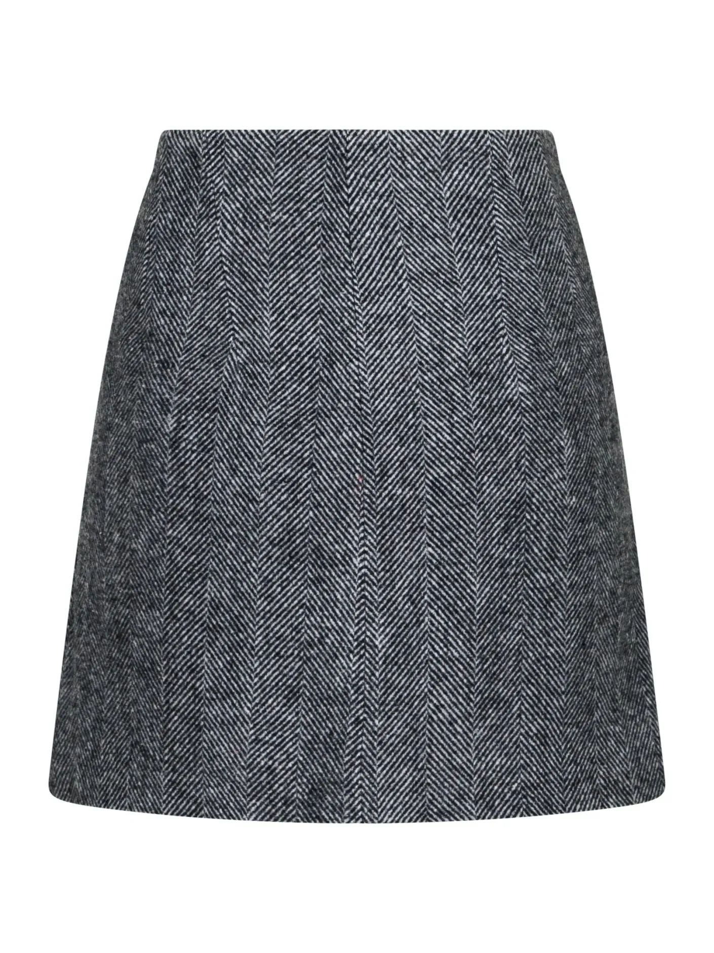 Helmine Herringbone Skirt