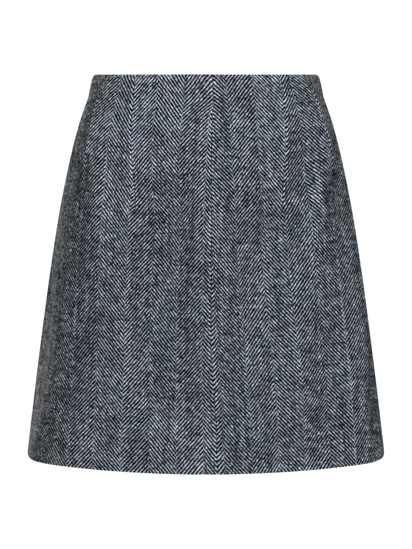 Helmine Herringbone Skirt