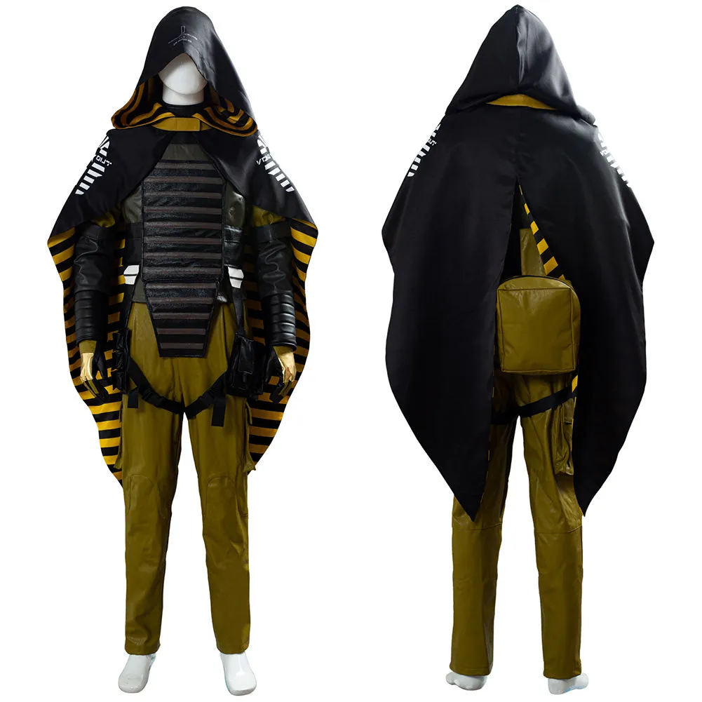 Higgs Monaghan Void Out Cape Homo Demens Death Stranding Game Suit Cosplay Costume