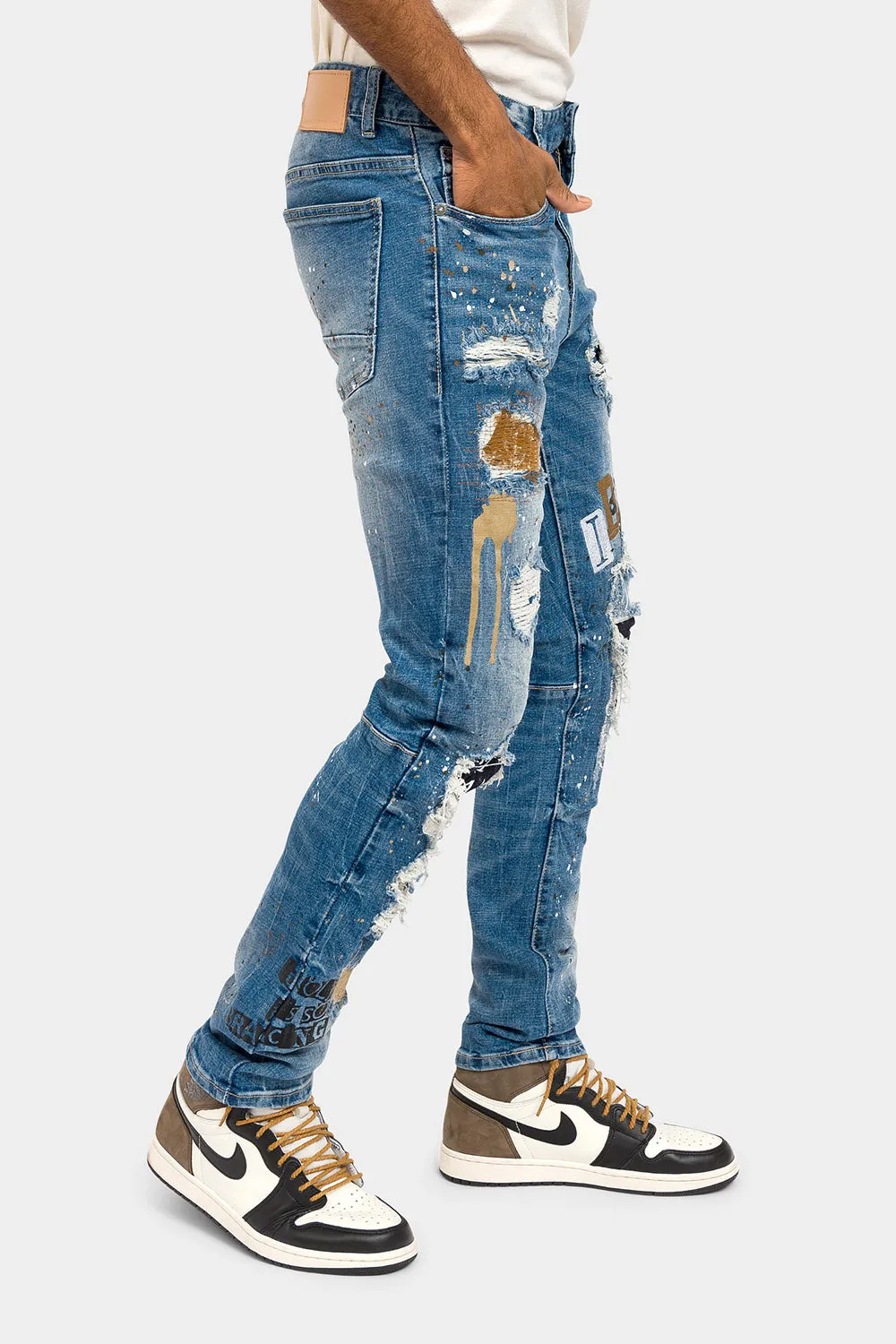 Idols Punk Denim Jeans