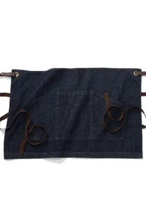 Indigo Denim Waist Apron (3 Pockets)