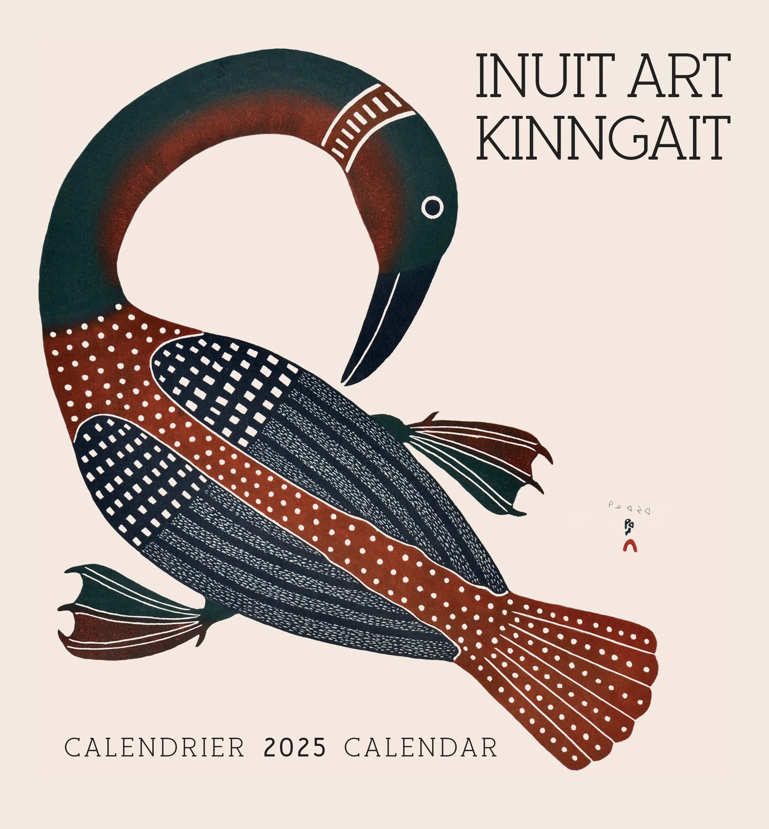 Inuit Art: Kinngait 2025 Mini Wall Calendar