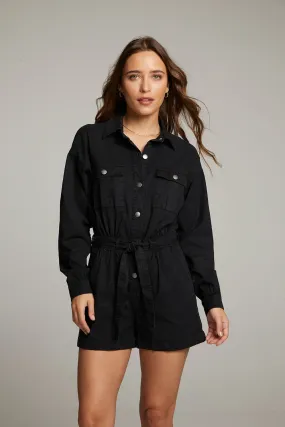 Isabella Licorice Romper