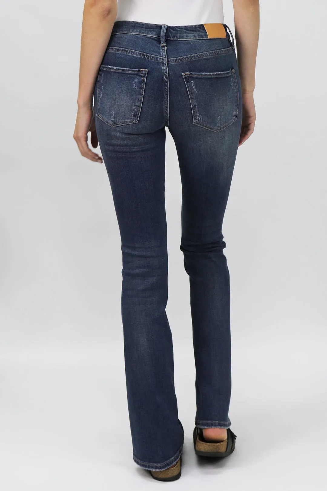 Jaxtyn Mid Rise Bootcut Jeans