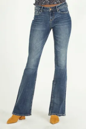 Jaxtyn Mid Rise Bootcut Jeans