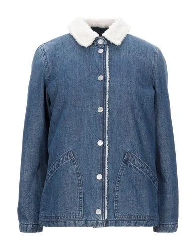 J.crew Women Denim outerwear Blue XS INT