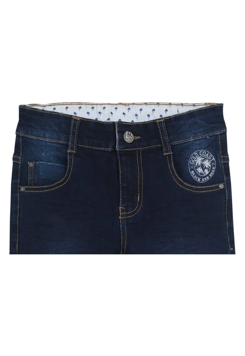 Jeans Denim Niño Denim azul Black and Blue