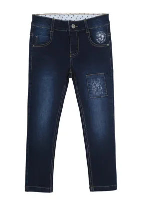 Jeans Denim Niño Denim azul Black and Blue