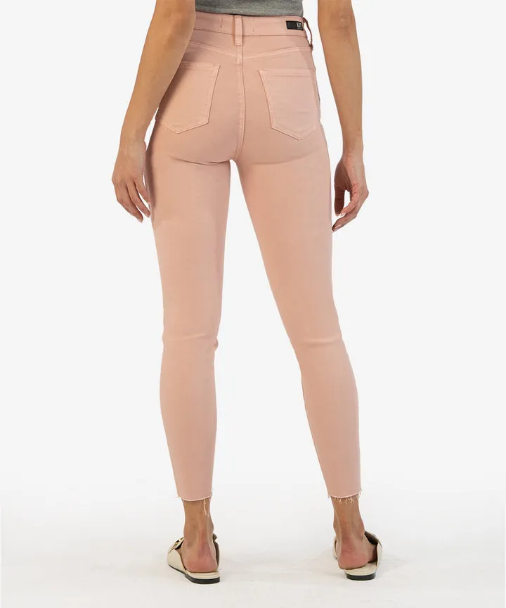 KUT - Connie High Rise Ankle Skinny - Rose