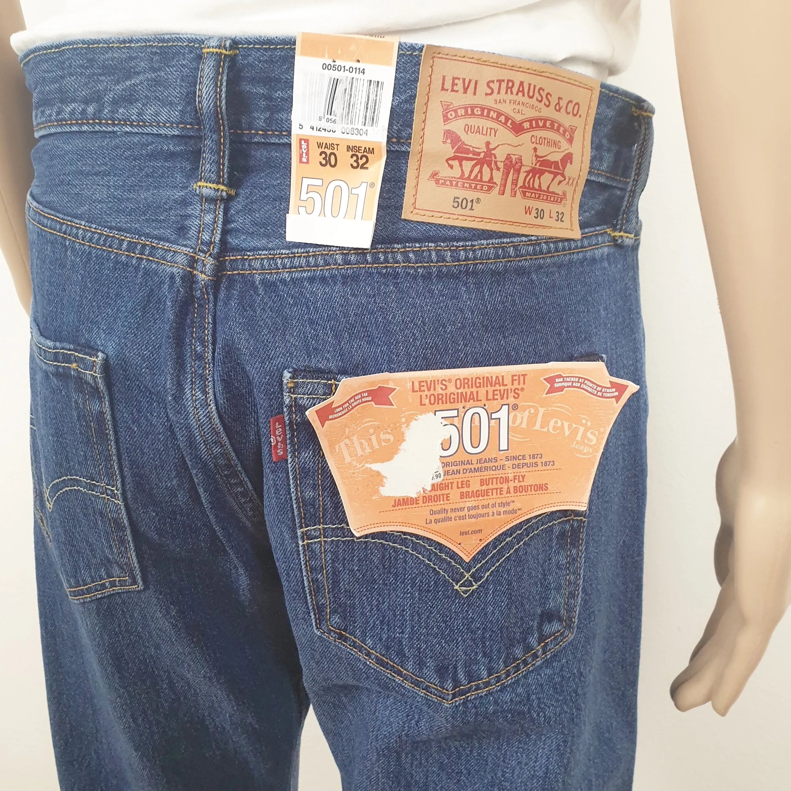 Levi's 501 nuovi w30