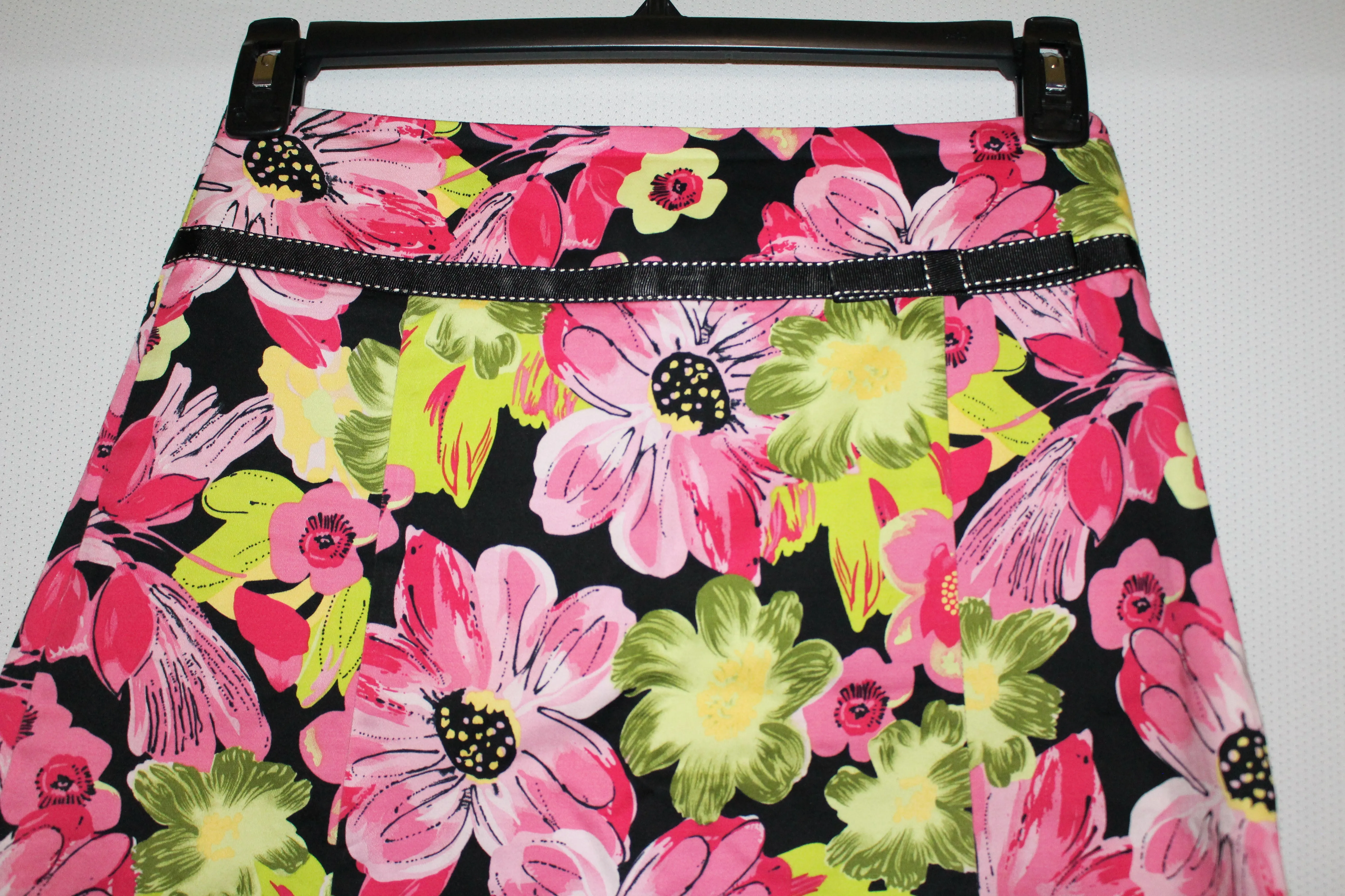 Lily Spring Summer Floral Skirt Size PS