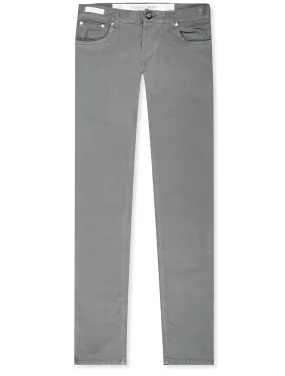 Luxury Denim Cashmere Jeans Grey