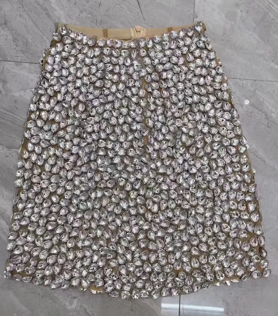 Luxury Rhinestones Skirt