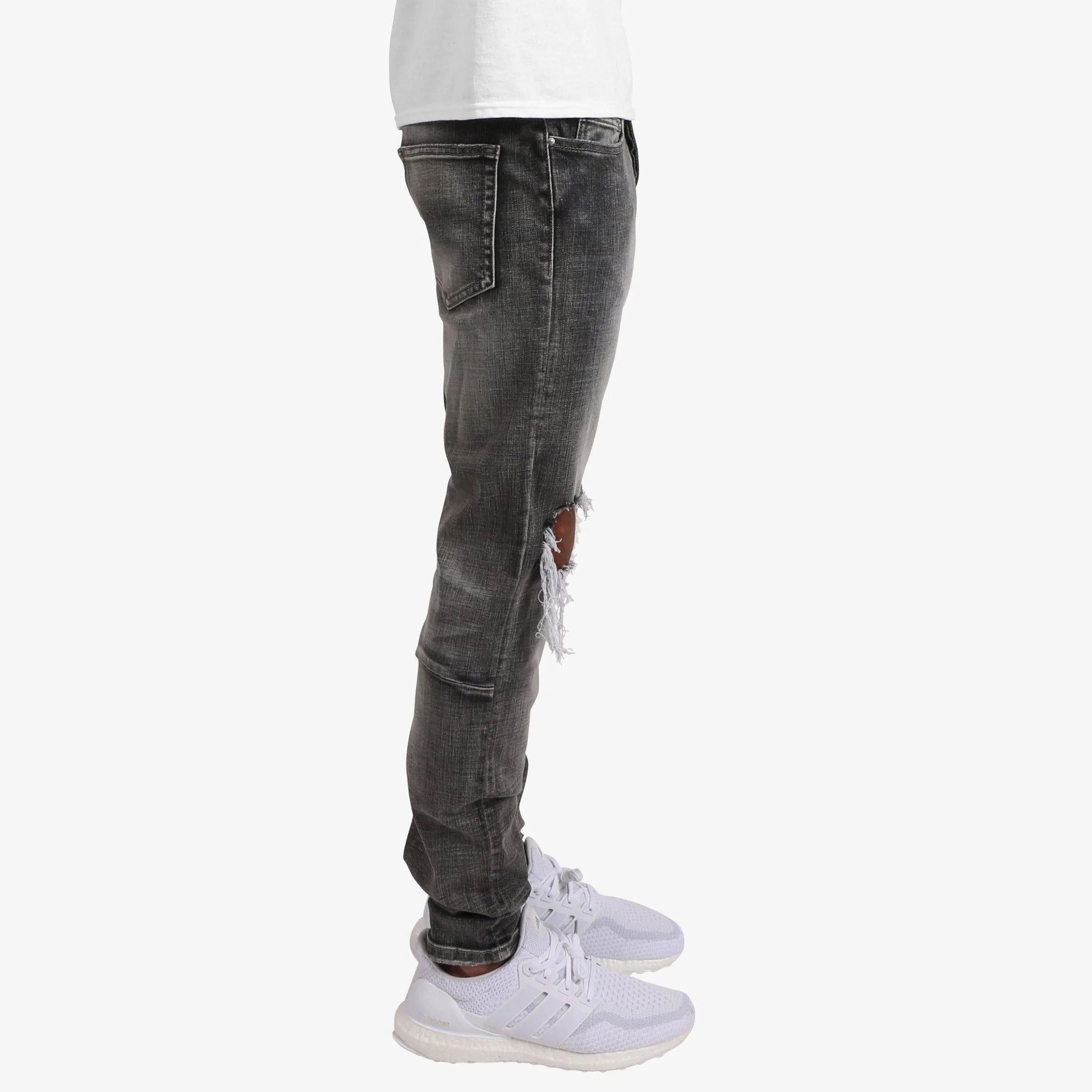 M1 Stretch Denim - Grey