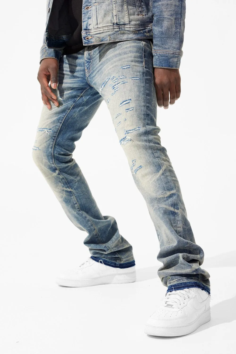 Martin Stacked - Amsterdam Denim (Azure)