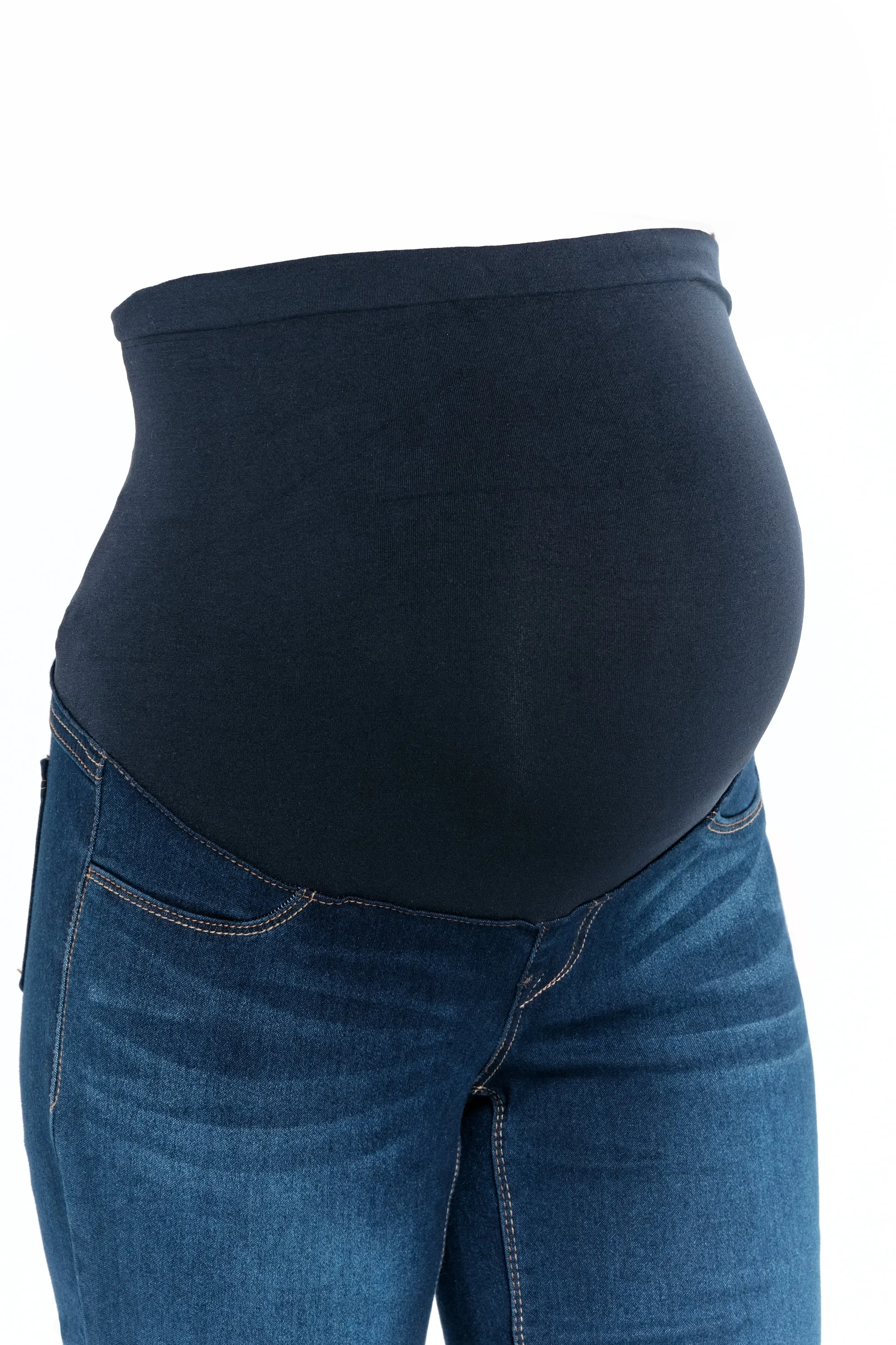 Maternity Butter Skinny w/ Bellyband in Lennox