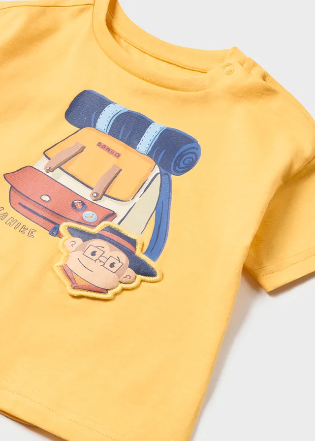 Mayoral Baby Boys Yellow T-Shirt