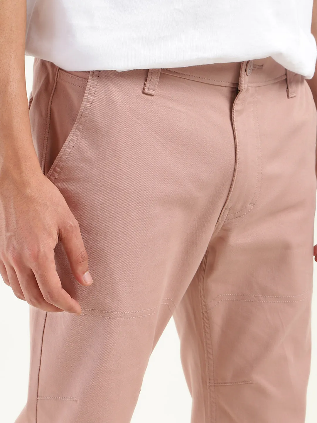 Men's 511 Slim Fit Light Pink Cargo Trousers