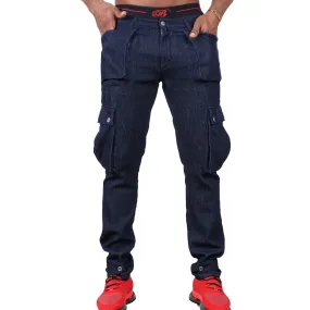 Men's Denim Cargo Jeans